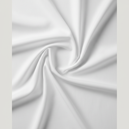 White poplin shirt fabric 130 g/m² - JacketMoment